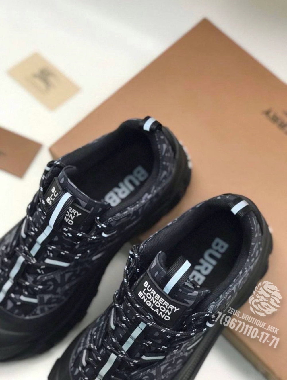 Кроссовки Burberry
