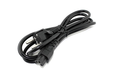 Кабель "Mickey Mouse" сетевой для блоков питания трехлепестковый 1.8м (0,75mm) черный