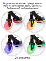 Самокат детский двухколёсный Amarobaby, Bloom