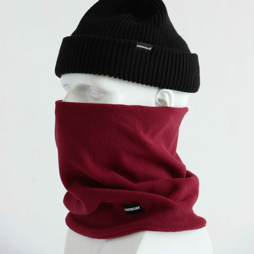 Флисовый шарф-труба Footwork Hoop Burgundy