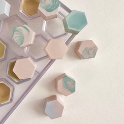 752 | Форма для шоколадных конфет "Геометрия-8" (275*175мм)