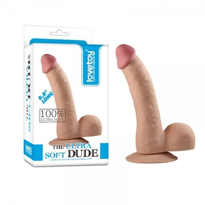 Фаллоимитатор Lovetoy Ultra Soft Dude (20×4,5 см)