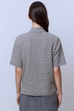 Поло на молнии с хлопком