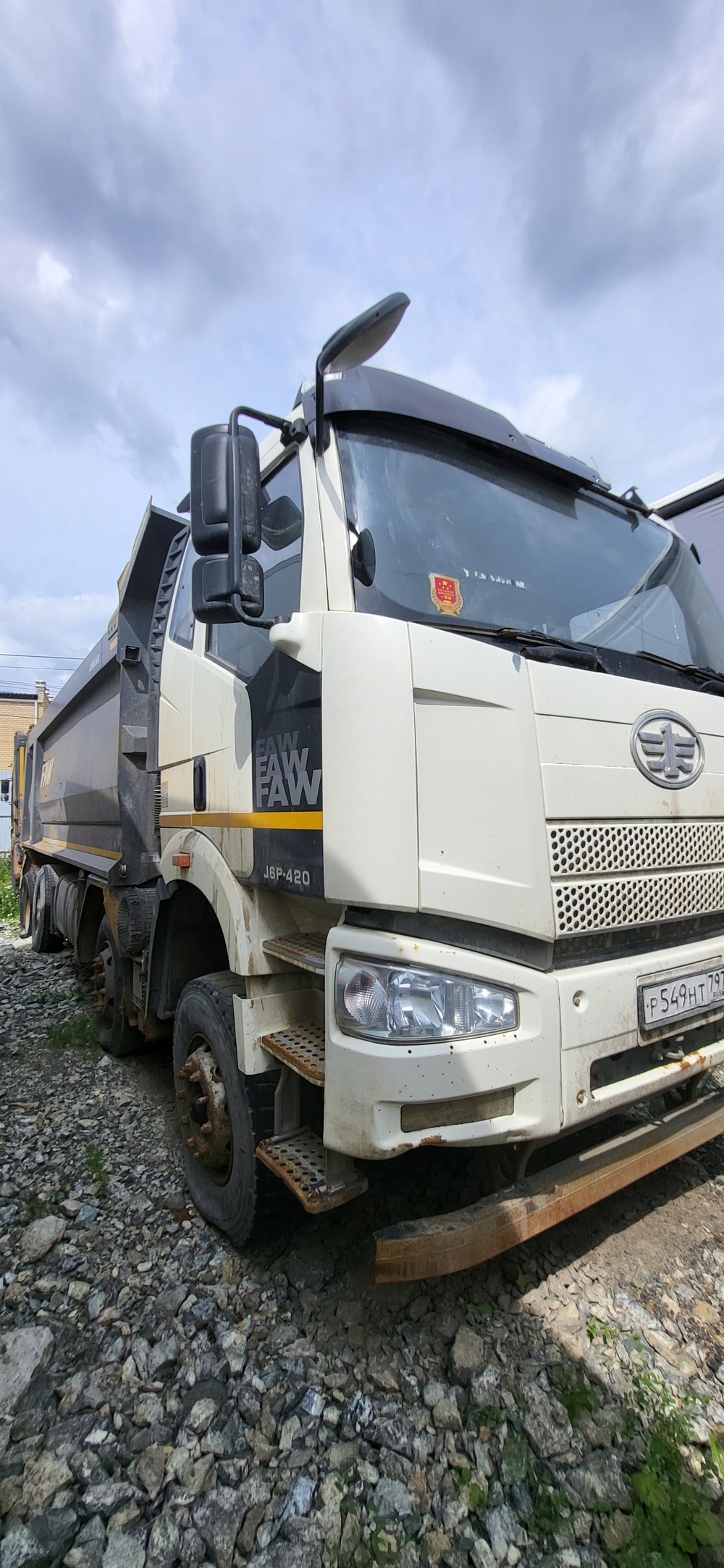 Автомастер 6589* на шасси FAW CA 3310 8x4 Самосвал 658983-01 (Дизельный, 11,1 л, 420 л.с, МТ)