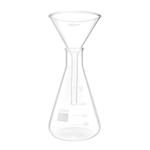 Воронка стеклянная конусная, 100 мм