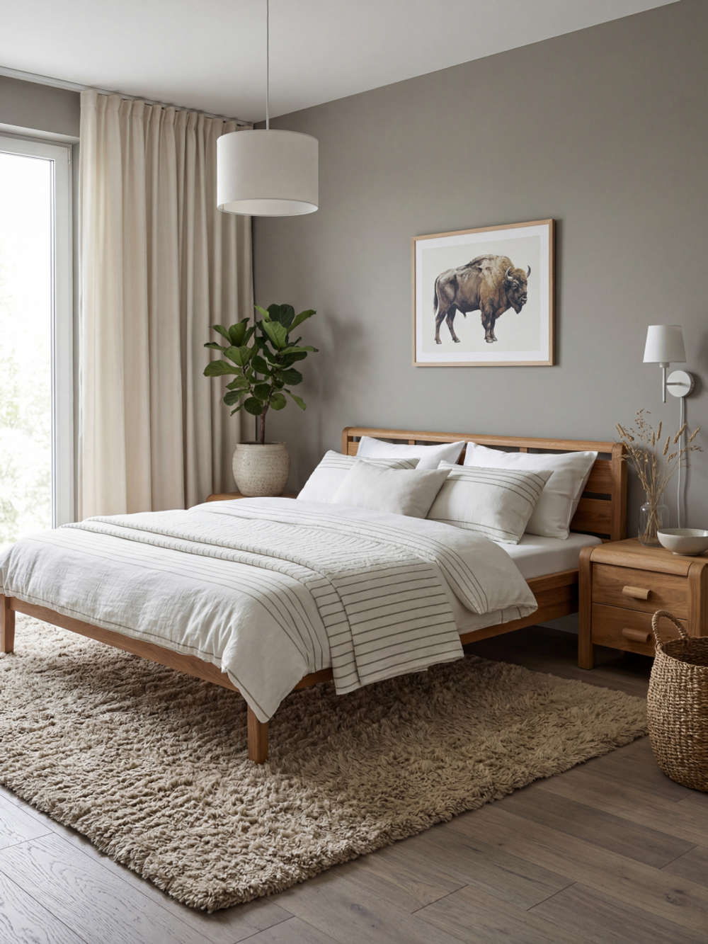 Кровать двойная "Мадейра" (160х200) с настилом дуб/масло (разб вар-т)