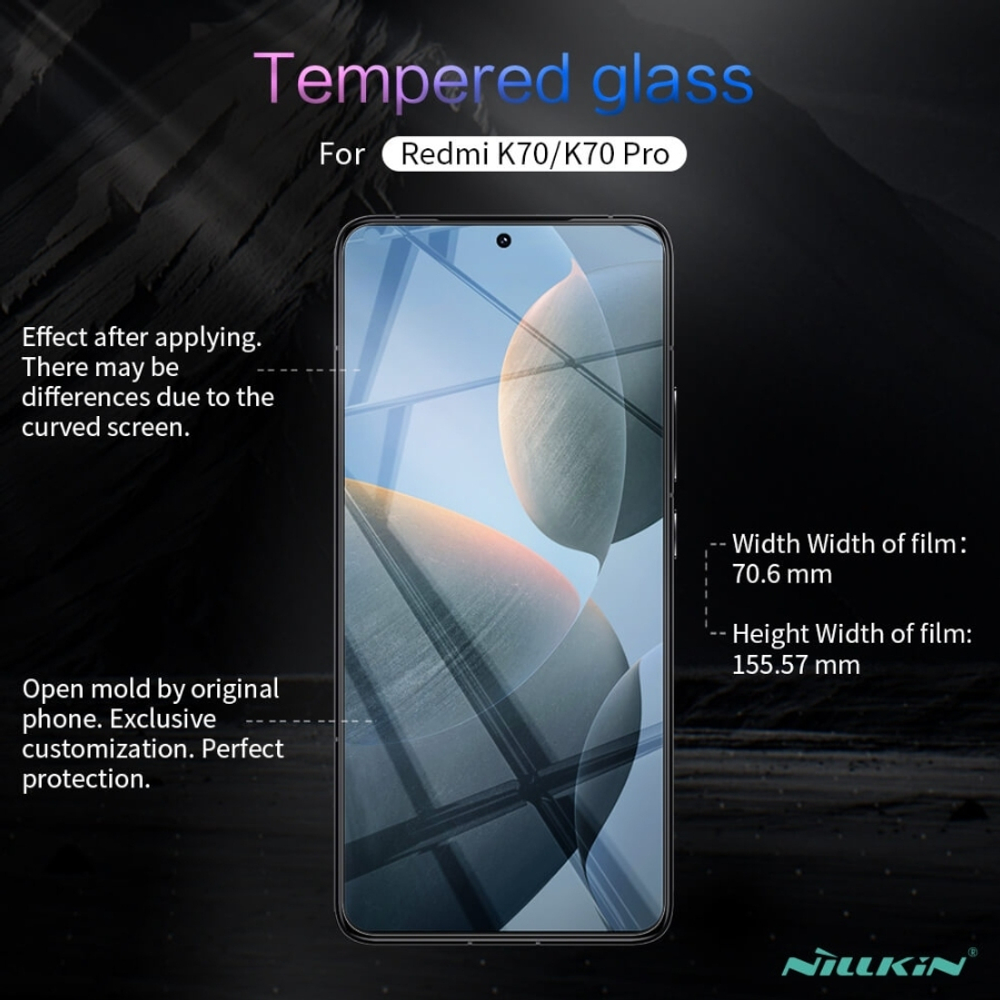 Защитное стекло Nillkin H+ PRO для Poco F6 Pro