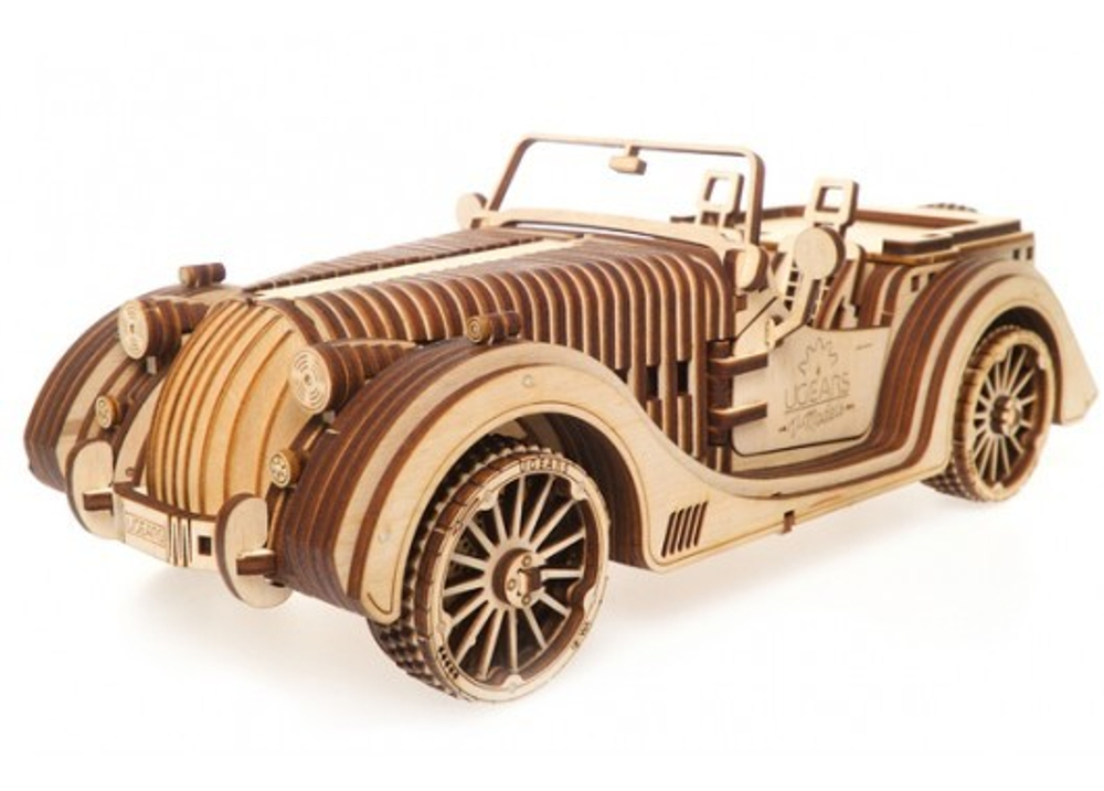 Сборная модель Ugears Родстер VM-01 70052