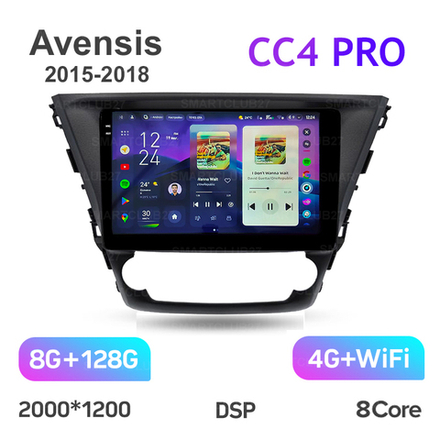 Teyes CC4 Pro 10,2" для Toyota Avensis 2015-2018
