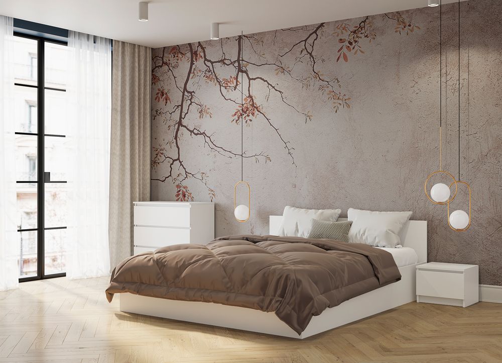 МС Мори Кровать КРМ 1600.1/1 (МП/3) Белый