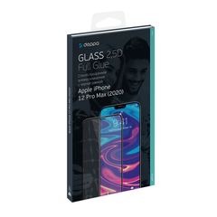 Стекло защитное Deppa 2,5D Full Glue D-62702 для iPhone 12 Pro Max (6.7