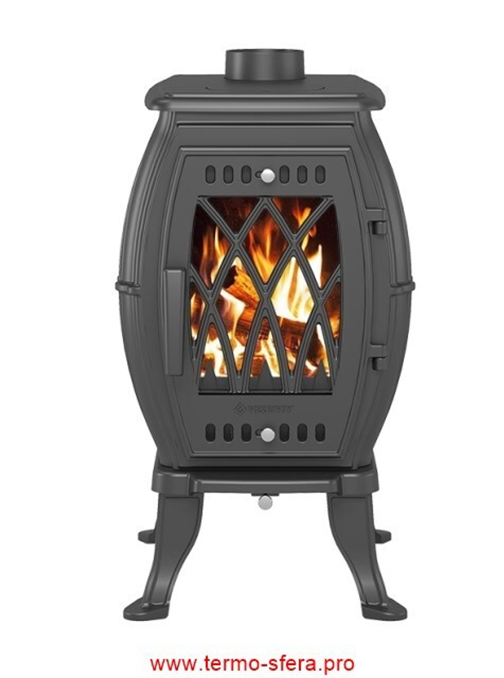 Печь-камин Везувий BX-09 "Антрацит"