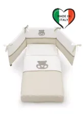 Комплект постельного белья Erbesi Charly 3 предмета White/Tortoro