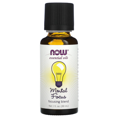 NOW Foods, Essential Oils, Mental Focus, 30 мл (1 жидк. унц.)