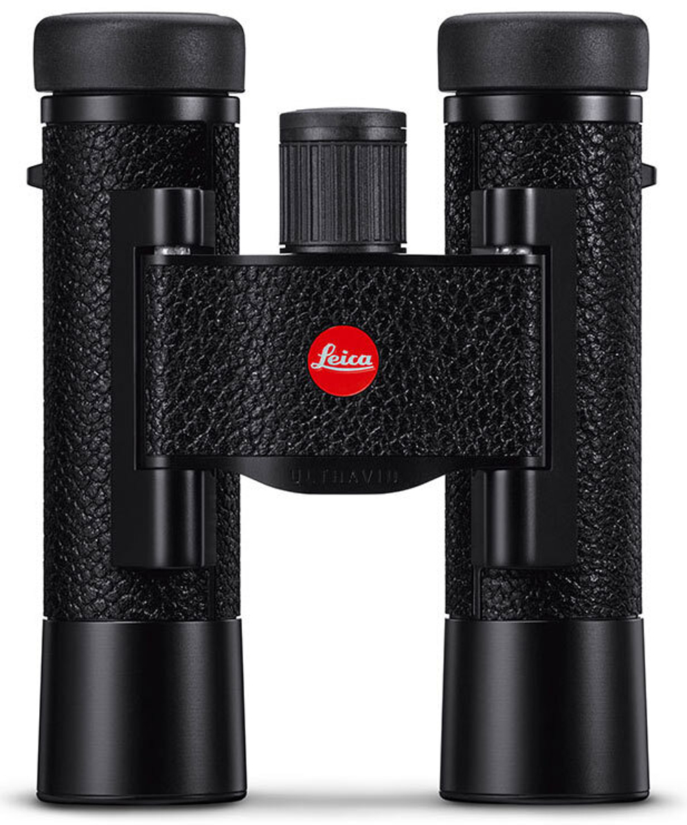 Бинокль Leica Ultravid 10x25, кожа, черный