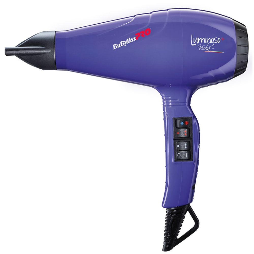 Фен BaByliss Pro Luminoso 450гр фиолетовый