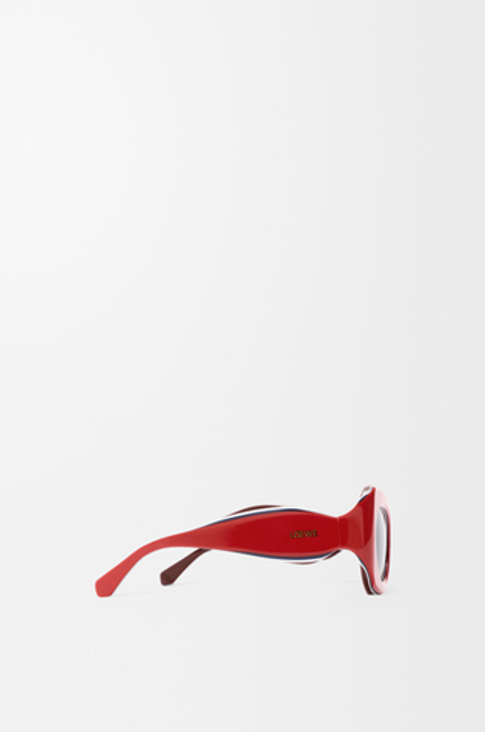 Loewe Солнцезащитные очки Sierra Butterfly, красный