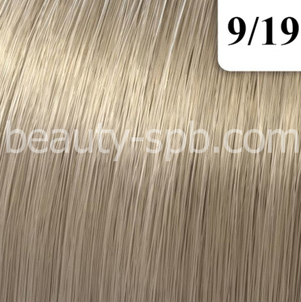 Wella Illumina Color 9/19 Очень светлый блонд пепельный сандре
