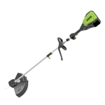 Триммер аккумуляторный Greenworks GD80BCK2 80В (1 x 2 Ач, ЗУ) захват 406 мм, 4.8 кг, 1301607UA