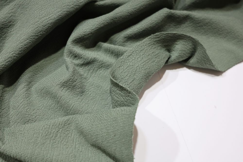 ПОЛЫНЬ - Хлопок жаккард (КРВ648 Елена) (к1 белесые полосы каждые 70см)