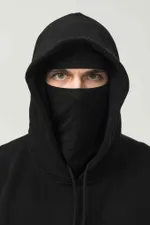 Худи Codered Base Hoodie Wide Summer Logo R Черный/Белый принт CODERED