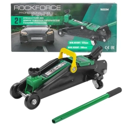 Домкрат гидравлический RF-TH22254 подкатной 2т (выс.подъема 125-380мм) ROCKFORCE