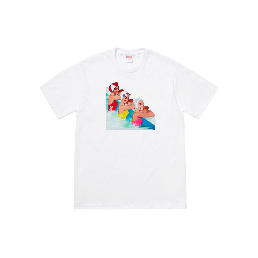 Supreme SS18 Swimmers Tee White T