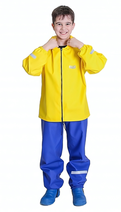 Куртка непромокайка р.110 жёлтая (Smail)