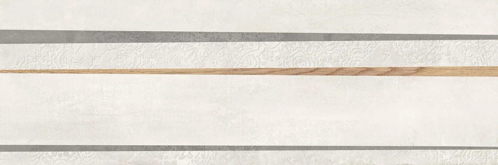 Настенная плитка Alma Ceramica TWU3090DKR14R Dakar 30x90 белая / серая / бежевая под бетон / под дерево / орнамент