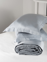 SERENITY Комплект постельного белья, сатин светло-серый