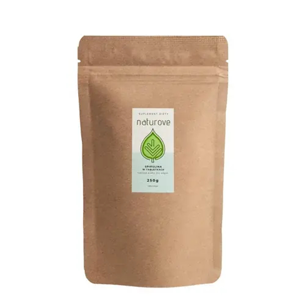 naturove - таблетки спирулины, 250 г