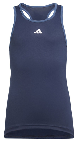 Футболка для девочки теннисная Adidas Club Tank Top - collegiate navy