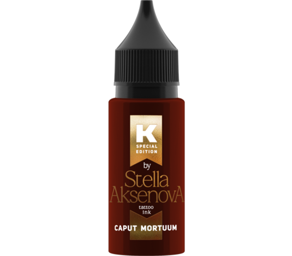 Caput Mortuum КРАСКА Tattoo Ink by Stella Aksenova