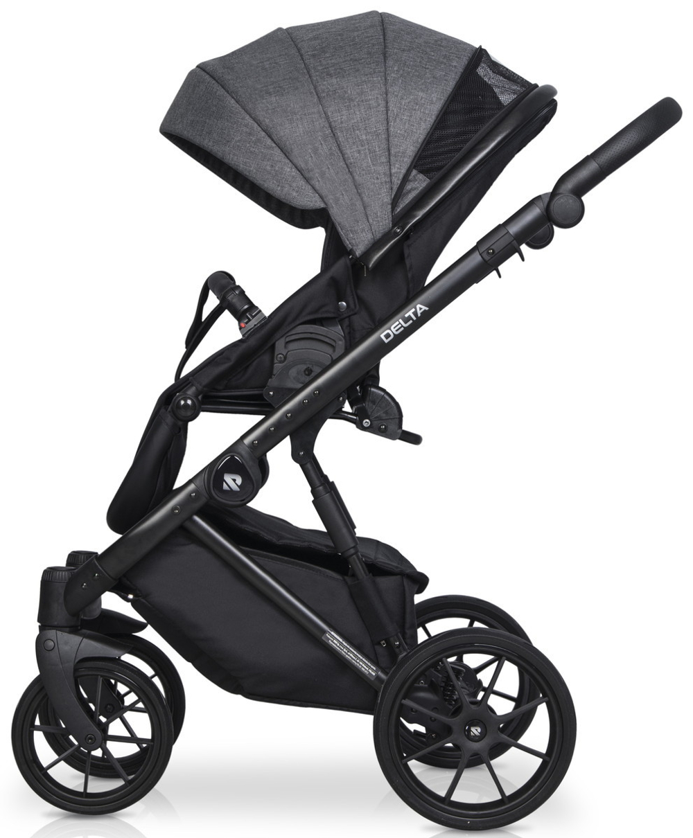 Детская коляска Riko Basic Delta 3 в 1 05 Carbon