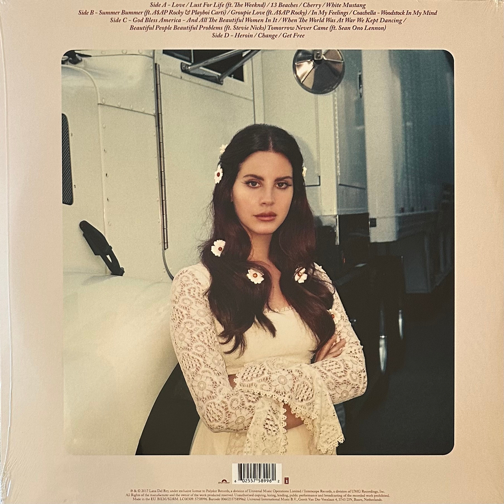 Lana Del Rey ‎– Lust for Life 2LP (Европа 2022г.)