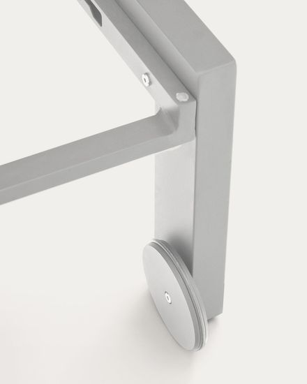 Canutells Алюминиевый шезлонг с белой отделкой Испания La Forma