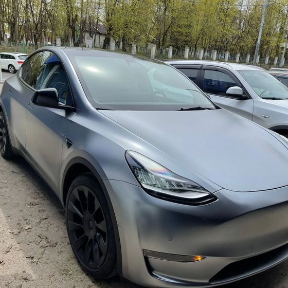 Пленка матовая серая Metal Flash Сharcoal Carbins