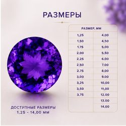 Аметист круг