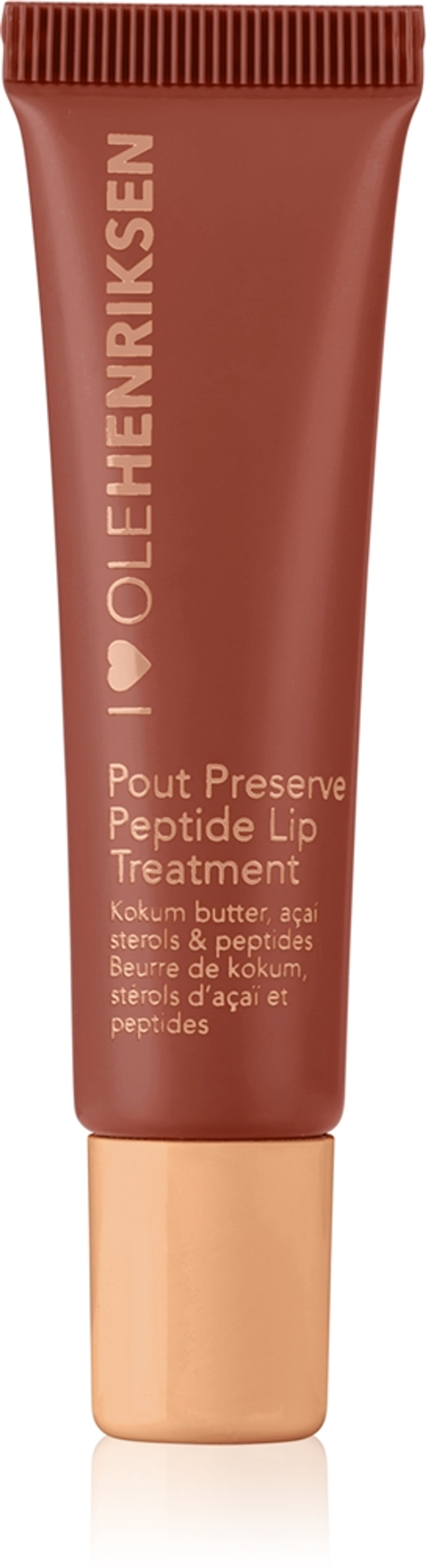 OLEHENRIKSEN Pout Preserve Peptide Lip Treatment - Увлажняющий блеск для губ оттенок Cocoa Crème, 12 ml