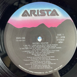Винтажная виниловая пластинка LP Whitney Houston Hold Me (Japan 1985) (No Obi)