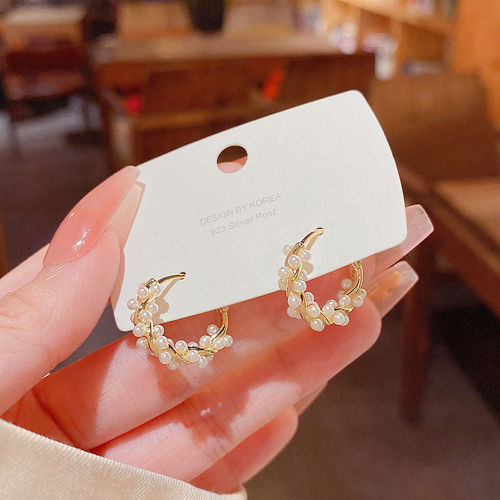 Серьги "Венок"