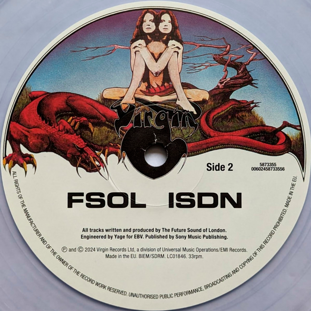 FSOL / ISDN (30th Anniversary)(Clear Vinyl)(2LP)