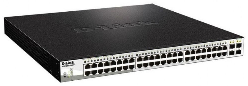 Коммутатор D-link DGS-1210-52MPP/E2A