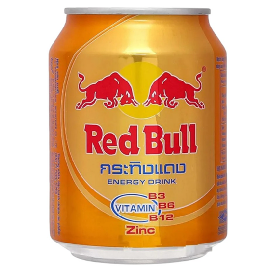 Энергетический напиток Redbull + Zinc, 250 мл (Вьетнам)
