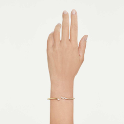 MESMERA:BANGLE OPEN WHI/GOS M