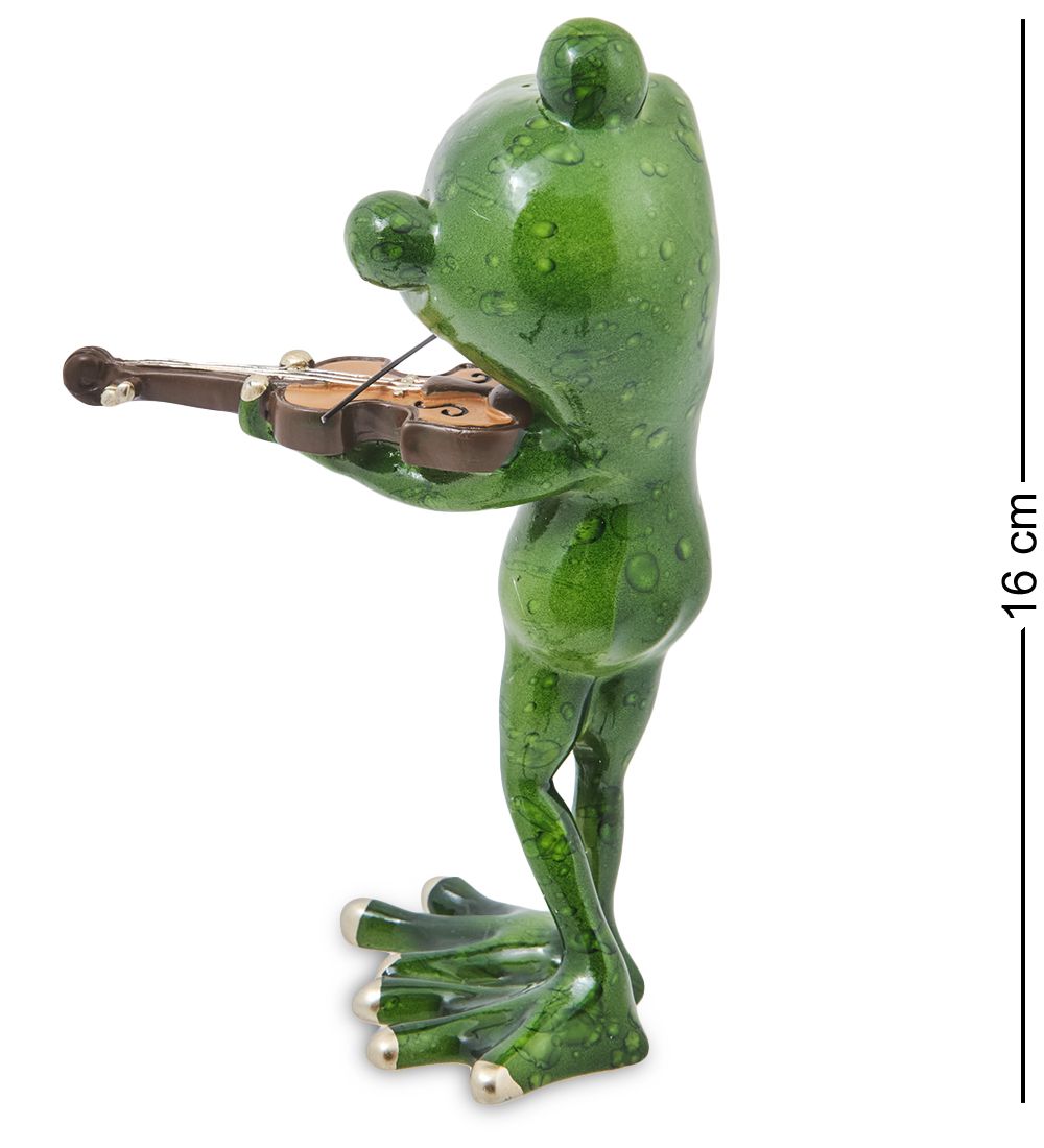 GAEM Art MN-298 Фигурка «Лягушка-скрипач»
