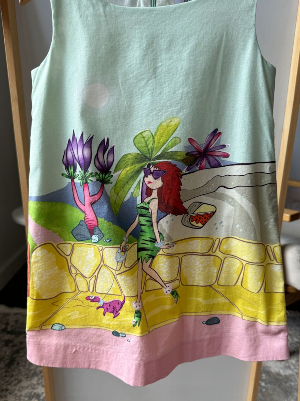 Хлопковое платье Moschino, 98