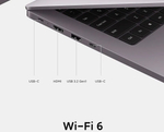 Redmibook, Pro 14, 14" /37440/R7-5700U/16G/512G/UMA/XMA2006-BB Grey