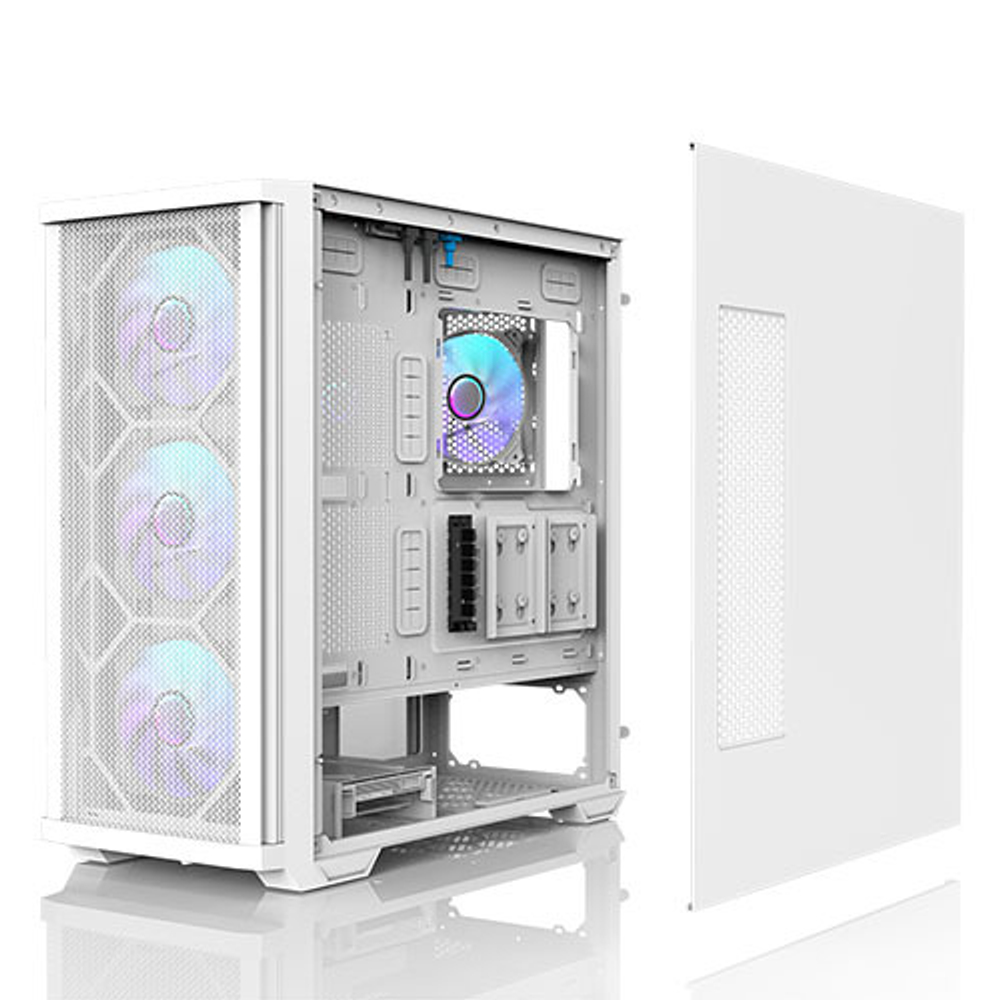 Корпус Zalman Z10 DUO White Miditower (без БП)
