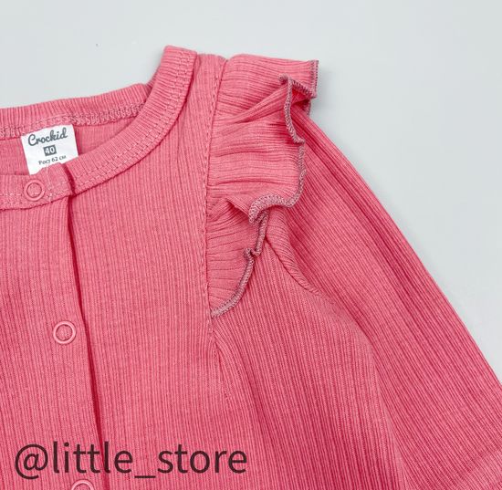 Слип хлопковый "Маленький зайчонок" королевский розовый